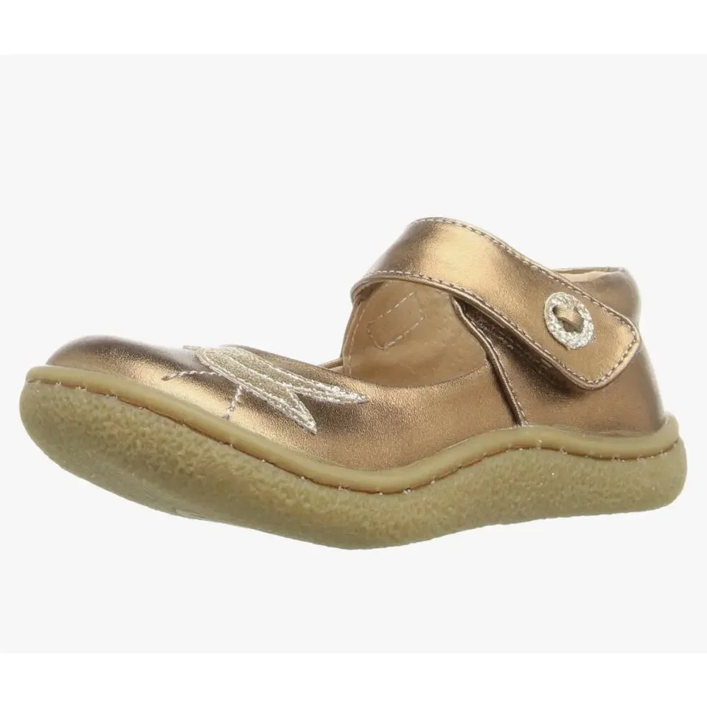 Livie & Luca Pio Pio Mary Jane Baby Toddler 6 Bird Rose Gold Copper Sneaker Shoe